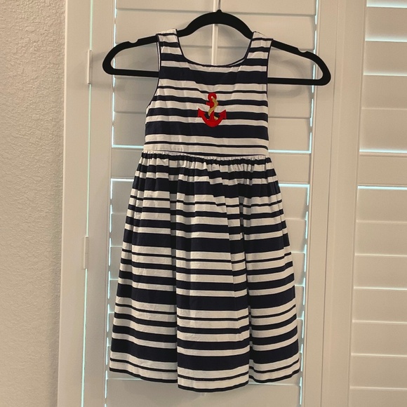 Pippa & Julie Girlsโ Nautical Tulle Dress - Size 6 - Picture 2 of 4